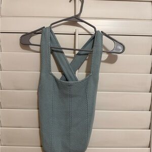 Abercrombie & Fitch Light Blue Knit Tank